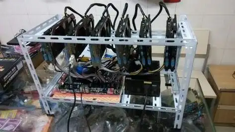 Modern mining rigs are constantly evolving to improve efficiency.